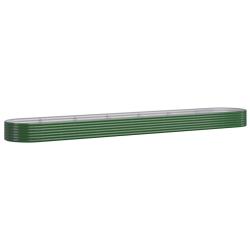 Jardini&egrave;re bac lit sur&eacute;lev&eacute; plantes fleurs terrasse jardin de jardin acier enduit de poudre 544 x 1
