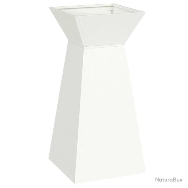 Jardini�re � pilier design moderne ext�rieur 35 x 35 x 73 cm durable ambiance contemporaine en mat�