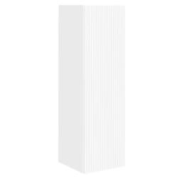 Meuble TV mural moderne minimaliste 30 x 31 x 100 cm avec rangement pratique en bois d'ing&eacute;nierie b