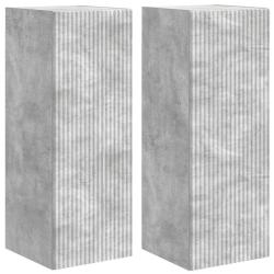 Meuble TV mural moderne 30 x 31 x 80 cm avec rangement pratique design minimaliste en bois d'ing&eacute;ni