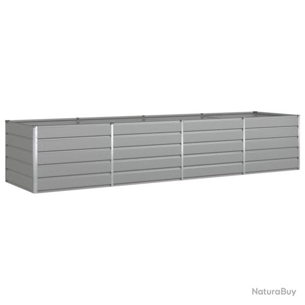 Jardini�re design moderne ext�rieure 195 x 100 x 45 cm espace g�n�reux look industriel en acier gal