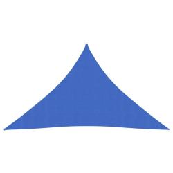 Voile d'ombrage 160 g/m&sup2; bleu 3 x 3 x 4,2 m pehd 02_0009061