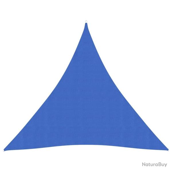 Voile d'ombrage 160 g/m� bleu 3 x 3 x 3 m pehd 02_0009060