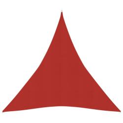 Voile d'ombrage 160 g/m&sup2; rouge 3 x 4 x 4 m PEHD 02_0009270