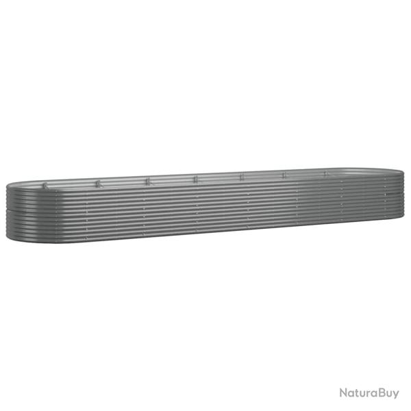 Jardini�re bac lit sur�lev� plantes fleurs terrasse jardin de jardin acier enduit de poudre 584 x 1