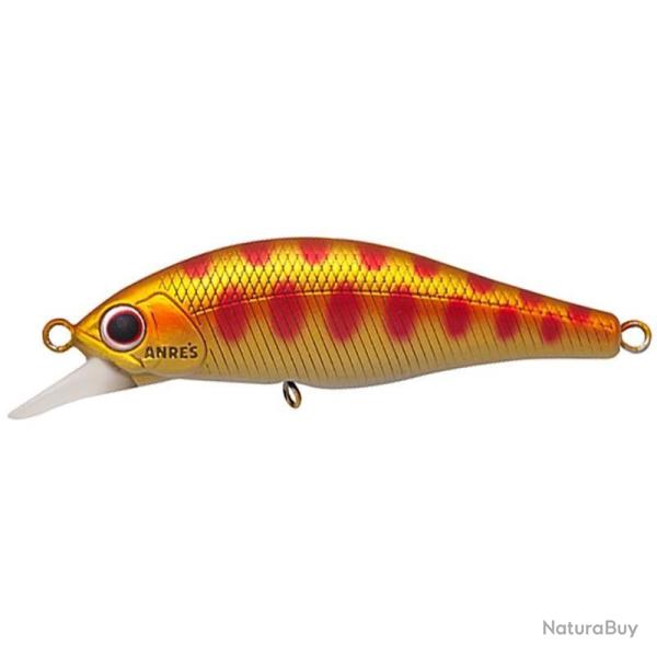 Poisson Nageur Palms Alexandra HW 50 Sinking 4,5g 5cm #Mal513 Matt Gold Yamame
