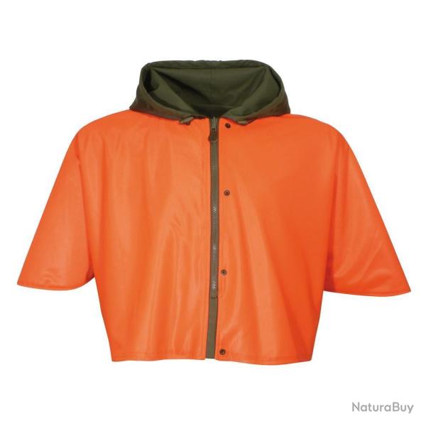 Prix de d�part � 1� !! Capeline de Chasse Vert / Orange R�versible Percussion