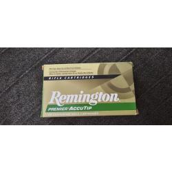 LOT 10 BO&Icirc;TES REMINGTON Premier AccuTip 7RM 150 grains Accutip Boat Tail