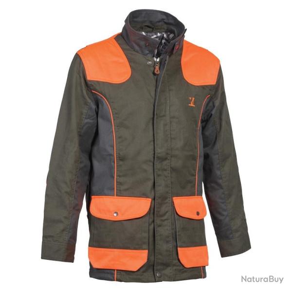 Prix de d�part � 1� !! Veste de chasse Percussion Tradition Orange et Kaki Taille 2XL