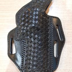 JMC holster revolver noir "basket"