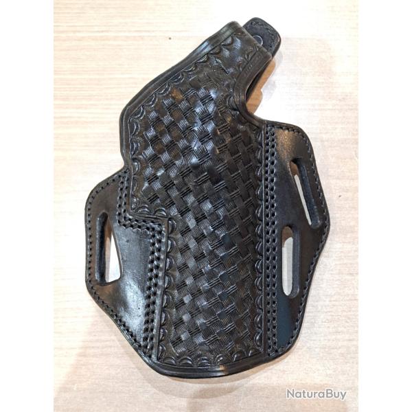 JMC holster revolver noir "basket"