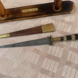 stylet corse de 28.7 cm en corne et os