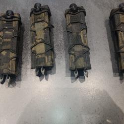 PORTE-CHARGEUR LONG POUR 9MM MULTICAM BLACK HSGI