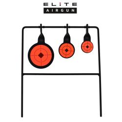 Cibles basculantes Elite Airgun 3 diam&egrave;tres