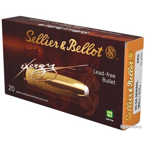 Balles Sellier & Bellot XRG 30-06 Spring. 180gr