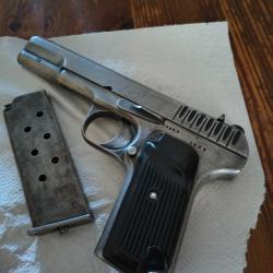 Tokarev TT33 7.62x25 monomatriculetr&egrave;s beau mod&egrave;le 1935 !1 chargeur