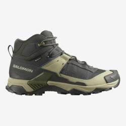 Chaussure Randonn&eacute;e Homme Salomon "X ULTRA 5 MID GORE-TEX" 42 2/3 Kaki