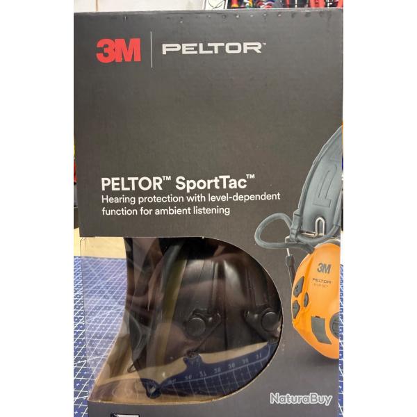 casque �lectronique 3M sportTac PELTOR