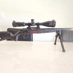 Lunette de tir 4-16x50 Solognac + Anneaux Hawke