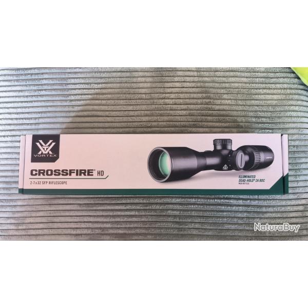 Vend Lunettes de tir, Vortex Crossfire 2-7x32 SFP Riflescop Iluminated dead-hold 2A BDC Moa reticle
