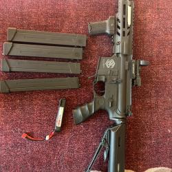&Agrave; vendre (airsoft) : SRC SR4 Falcon WS (Noir)