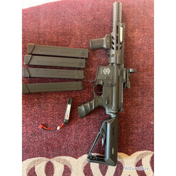 � vendre (airsoft) : SRC SR4 Falcon WS (Noir)