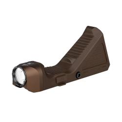 Olight Sigurd | Poign&eacute;e Angulaire Lampe Tactique Rail 1913 TAN