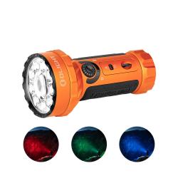 Olight Marauder Mini - Lampe Torche Puissante Rechargeable 7000 Lumens ORANGE