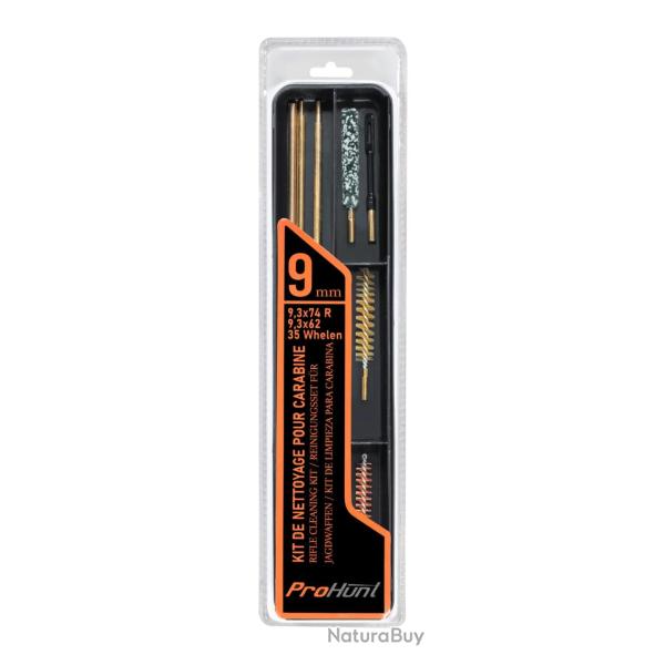 Kit de Nettoyage Prohunt pour Carabine Calibre 9.3X62, 9.3X74R et 35 Whelen