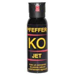 Spray de d&eacute;fense au poivre KO Jet Pfeffer 100ml x1 Spray