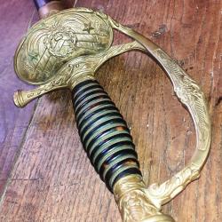 EPEE DE GENERAL DE BRIGADE AVEC SON FOURREAU D'ORIGINE