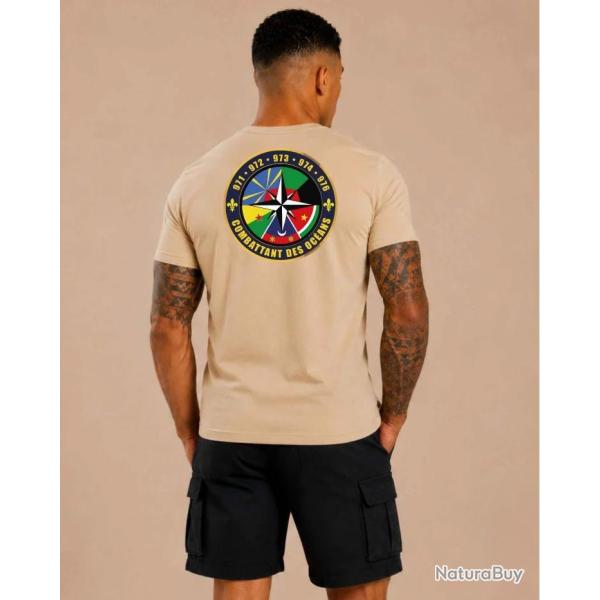 T-shirt Rose des oc�ans coyote XL/112