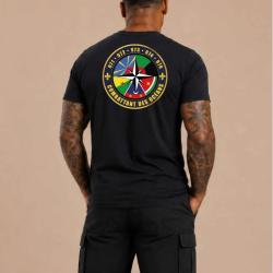 T-shirt Rose des oc&eacute;ans noir XL/112