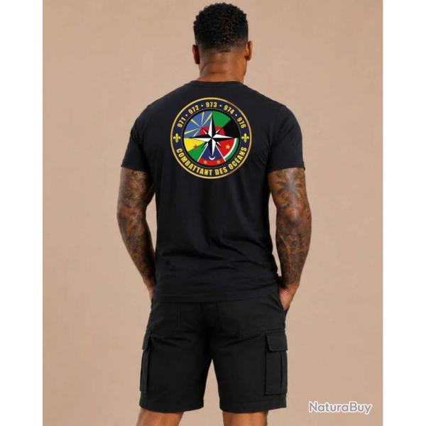 T-shirt Rose des oc�ans noir XL/112
