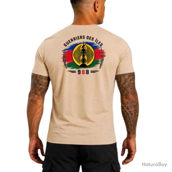 T-shirt Ultramarins TOA 988 - Guerriers des �les - Coton 190 g (coyote) M/96