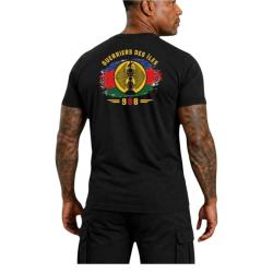 T-shirt Ultramarins &laquo; Guerriers des &Icirc;les &raquo; - 988 - Coton 190 g (noir) S/88