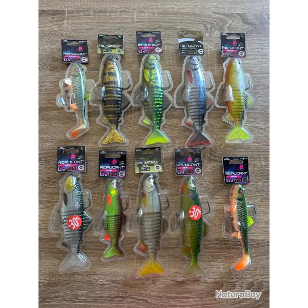 Lot de 10 leurres Fox rage Replicant