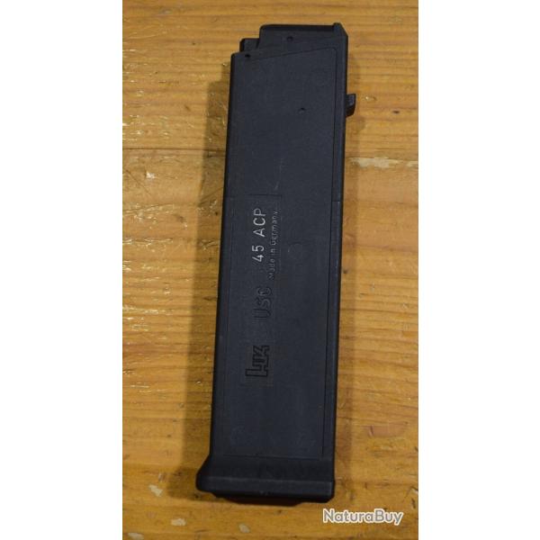 chargeur HK USC cal 45 acp capacit� 10 cartouches noir neuf