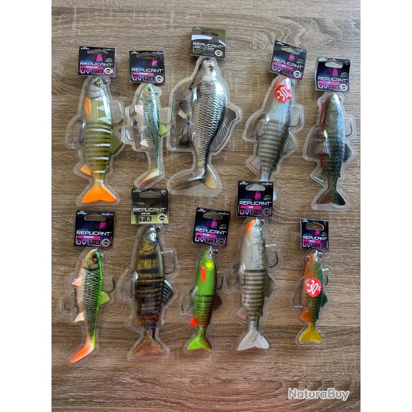 Lot de 10 leurres Fox rage Replicant lot 5