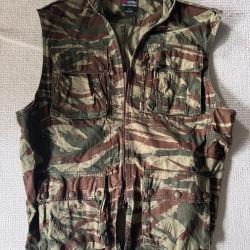 Veste bariol&eacute;e L&eacute;opard l&eacute;zard arm&eacute;e parachutiste moderne style veste de chasse ou p&ecirc;che TBE NEUF+