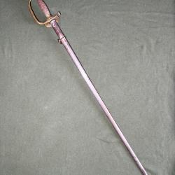 Ep&eacute;e d'officier de Gendarmerie mle 1884