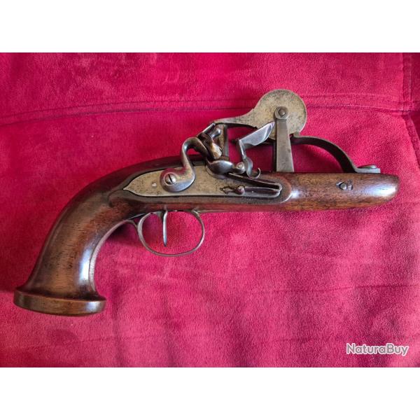 Pistolet �prouvette a poudre a silex