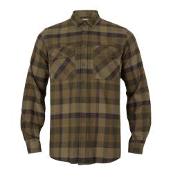 chemise asmund harkila beech green check