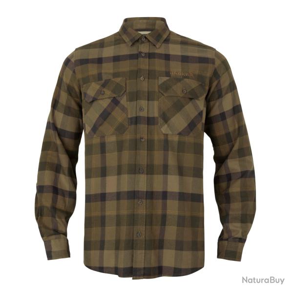 chemise asmund harkila beech green check