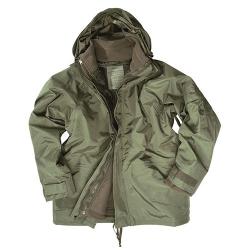 Veste de pluie avec doublure polaire Coloris OD Green Taille M