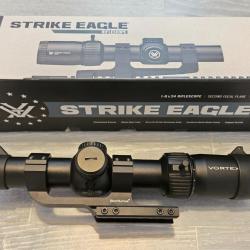 Lunette LPVO Vortex Strike Eagle 1-8x24 MOA avec montage