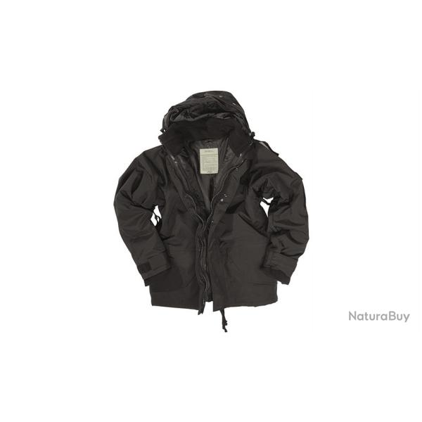 Veste de pluie avec doublure polaire Coloris Noir Taille XL
