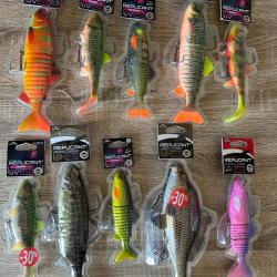 Lot de 10 leurres Fox rage Replicant lot 10