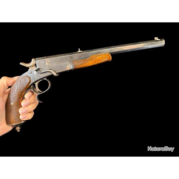 PISTOLET ALLEMAND 1 COUP cal. 6mm flobert/22LR num�ro 611
