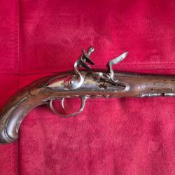 Pistolet a silex de voyage